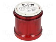 Module: light signaller; red; bulb BA15D; 0÷250VDC; 0÷250VAC; IP66 EATON ELECTRIC