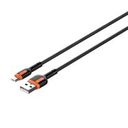 LDNIO LS532 USB - Micro USB 2m Cable (Grey-Orange), LDNIO