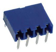 BTB CONNECTOR, RCPT, 4POS, 1ROW, 2.54MM