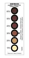 HUMIDITY INDICATOR CARD, 6 SPOT, 200/CAN