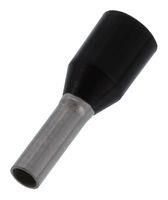 TERMINAL, FERRULE, 6X1.8MM, CRIMP BLACK