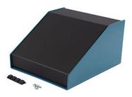 ENCLOSURE, INSTRUMENT, ALUM, BLACK/BLUE