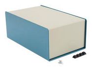 ENCLOSURE, INSTRUMENT, ALUM, BEIGE/BLUE