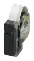 LABEL PRINTER TAPE, BLACK ON WHITE, 6M