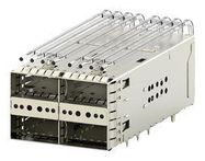 I/O CONN, ZQSFP+, RCPT, 152POS, PRESSFIT