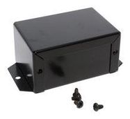 ENCLOSURE, UTILITY BOX, ALUM, BLACK