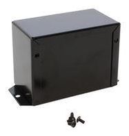 ENCLOSURE, UTILITY BOX, ALUM, BLACK