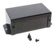 ENCLOSURE, UTILITY BOX, ALUM, BLACK