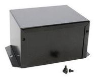 ENCLOSURE, UTILITY BOX, ALUM, BLACK