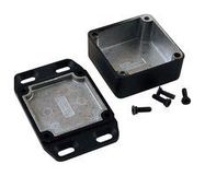 ENCLOSURE, SMALL, DIECAST ALUM, BLACK