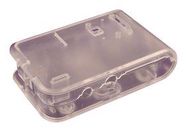 ENCLOSURE, CLEAR, ABS, 69.49X31X98.54MM