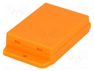 Enclosure: multipurpose; X: 50.4mm; Y: 70mm; Z: 17mm; ABS; orange GAINTA