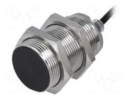 Sensor: inductive; OUT: PNP / NC; 0÷15mm; 10÷30VDC; M30; 2m; IP67 OMRON