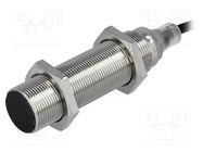 Sensor: inductive; OUT: PNP / NC; 0÷8mm; 10÷30VDC; M18; IP67; 200mA OMRON