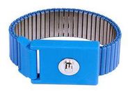 ADJ METAL WRIST BAND, BLUE, 4M