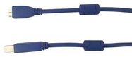 USB CORD, 3.0 A-MICRO B PLUG, 1M, BLU