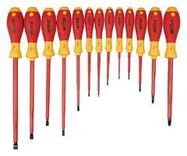 SLOTTED/PHILLIPS SCREWDRIVER SET, 13PC