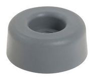 RECESSED BUMPER, RUBBER, ROUND, GREY