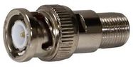 RF COAX ADAPTOR, BNC PLUG-F JACK