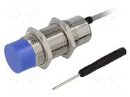 Sensor: capacitive; Range: 0÷30mm; 20÷250VAC; OUT: 2-wire NO; 2m SELS