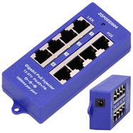 Extralink 4 Port | Gigabit PoE Injector | 4x 1000Mb/s RJ45, EXTRALINK