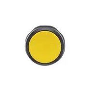 COMPACT P/BTN YELLOWMOM FLUSH BLK BEZEL