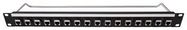 PATCH PANEL, RJ45, 16PORT, 1U, M3 HOLE