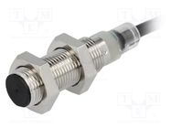 Sensor: inductive; OUT: PNP / NC; 0÷2mm; 10÷30VDC; M12; IP67; 200mA OMRON