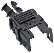 BACKSHELL, RCPT HOUSING, 180DEG, BLACK