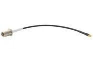 RF CABLE ASSY, MMCX PLUG-FME PLUG, 150MM