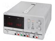 Laboratory power supply: programmable; linear,multi-channel TWINTEX