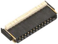 CONNECTOR, FPC/FFC, 16POS, 1ROW, 0.5MM