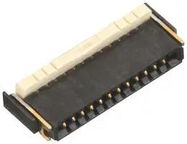 CONN, FPC, R/A, 12POS, 1ROW, 0.5MM, SMT