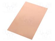 Laminate; FR4,epoxy resin; 2.4mm; L: 160mm; W: 100mm; double sided 
