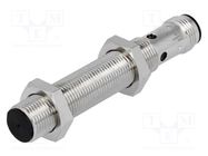 Sensor: inductive; OUT: PNP / NC; 0÷4mm; 10÷30VDC; M12; IP67; 200mA OMRON