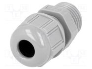 Cable gland; M16; 1.5; IP68; polyamide; dark grey; UL94V-2 