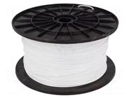 Filament: PLA; Ø: 1.75mm; white; 200÷235°C; 1kg DEVIL DESIGN