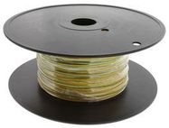 HOOK-UP WIRE, 16AWG, YEL/GRN, 305M, 600V