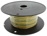 HOOK-UP WIRE, 22AWG, YEL/GRN, 305M, 600V