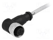 Connector: M12; plug; PIN: 3; female; A code-DeviceNet / CANopen HARTING