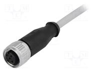 Plug; M12; PIN: 4; female; A code-DeviceNet / CANopen; 2m; straight HARTING