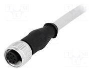 Plug; M12; PIN: 8; female; A code-DeviceNet / CANopen; 0.5m; cables HARTING