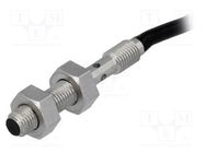 Sensor: inductive; OUT: PNP / NO; 0÷0.8mm; 10÷30VDC; M4; IP67; 50mA OMRON