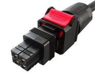 CONNECTOR, I/O, PLUG, 3POS, CRIMP