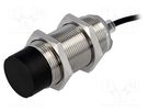 Sensor: inductive; OUT: PNP / NO; 0÷20mm; 10÷30VDC; M30; IP67; 200mA OMRON