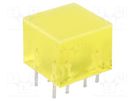 LED backlight; yellow; Lens: diffused,yellow; λd: 588nm; 5÷20mcd KINGBRIGHT ELECTRONIC