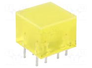 LED backlight; yellow; Lens: diffused,yellow; λd: 588nm; 5÷20mcd KINGBRIGHT ELECTRONIC