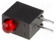LED; in housing; 3mm; No.of diodes: 1; red; 20mA; Lens: red,diffused KINGBRIGHT ELECTRONIC