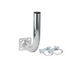 Extralink L200 | Balcony handle | 200mm, with u-bolts M8, steel, galvanized, EXTRALINK