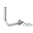 Extralink B300 | Left balcony handle | with u-bolts M8, steel, galvanized, EXTRALINK